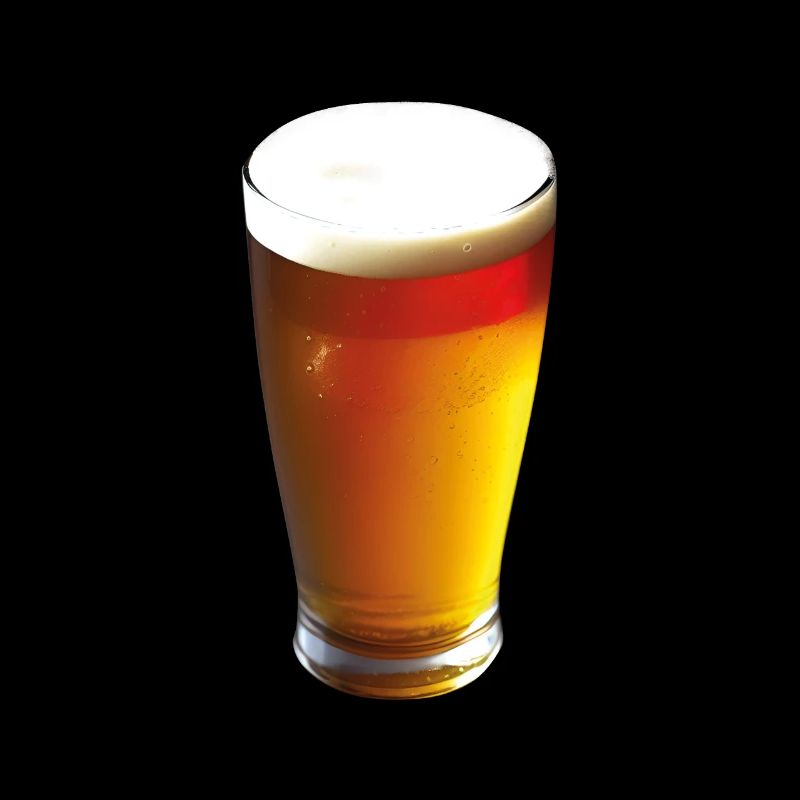 Buveur d’alcool mousse de verre de bière