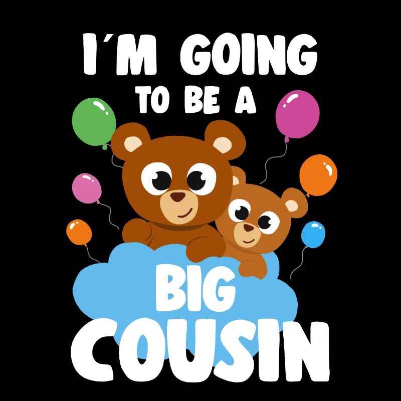 Annonce du bébé I’m Gonna Be A Big Cousin