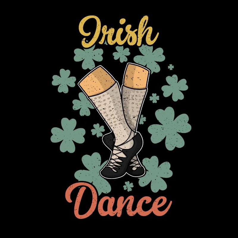Danse irlandaise Danseur Irlande Clover