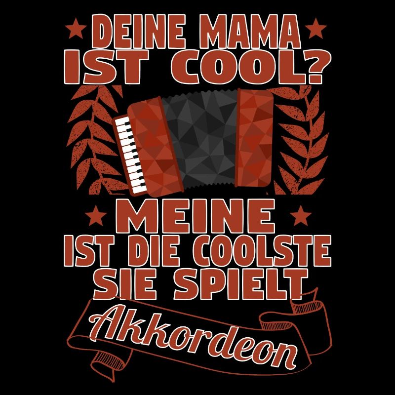 Akkordeon Harmonika Akkordeonspielerin Mama Mutter