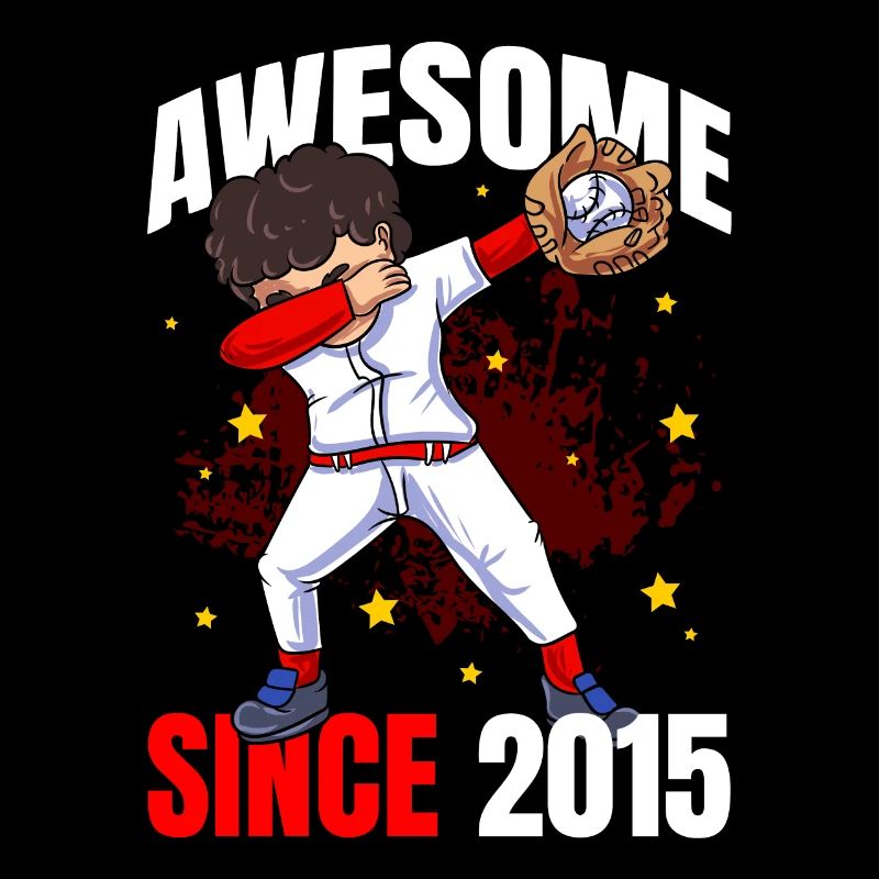 Awesome seit 2015 - 8. Baseball-Geburtstag