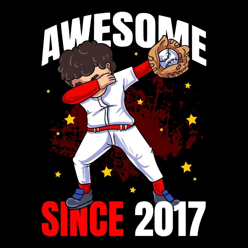 Awesome seit 2017 - 6. Baseball-Geburtstag