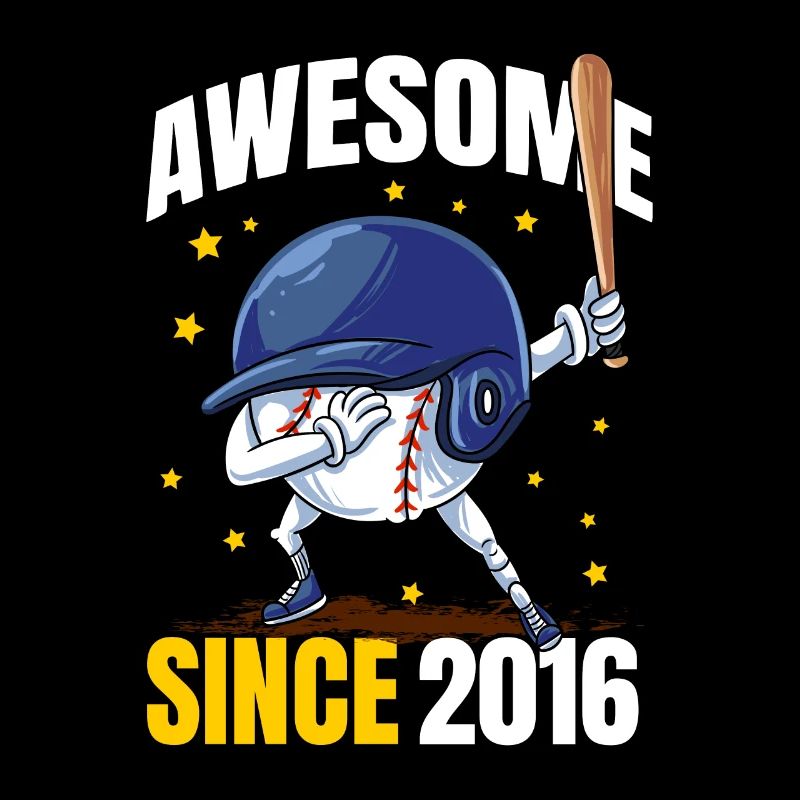 Awesome seit 2016 - 7. Baseball-Geburtstag