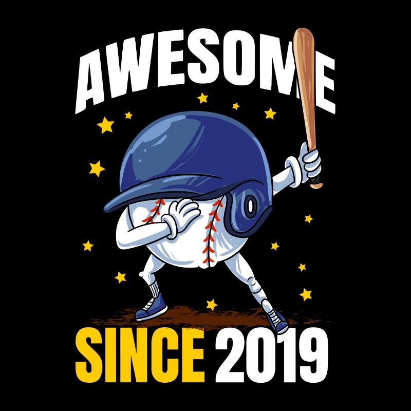Awesome seit 2019 - 4. Baseball-Geburtstag