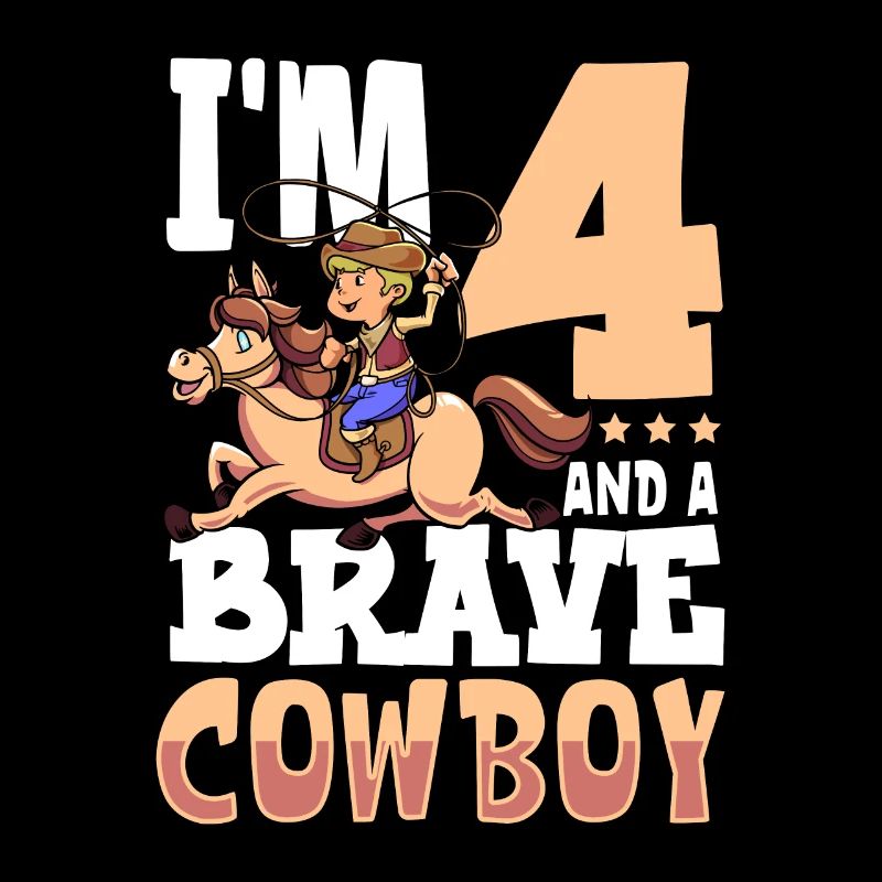 J’ai 4 ans - Boy Cowboy