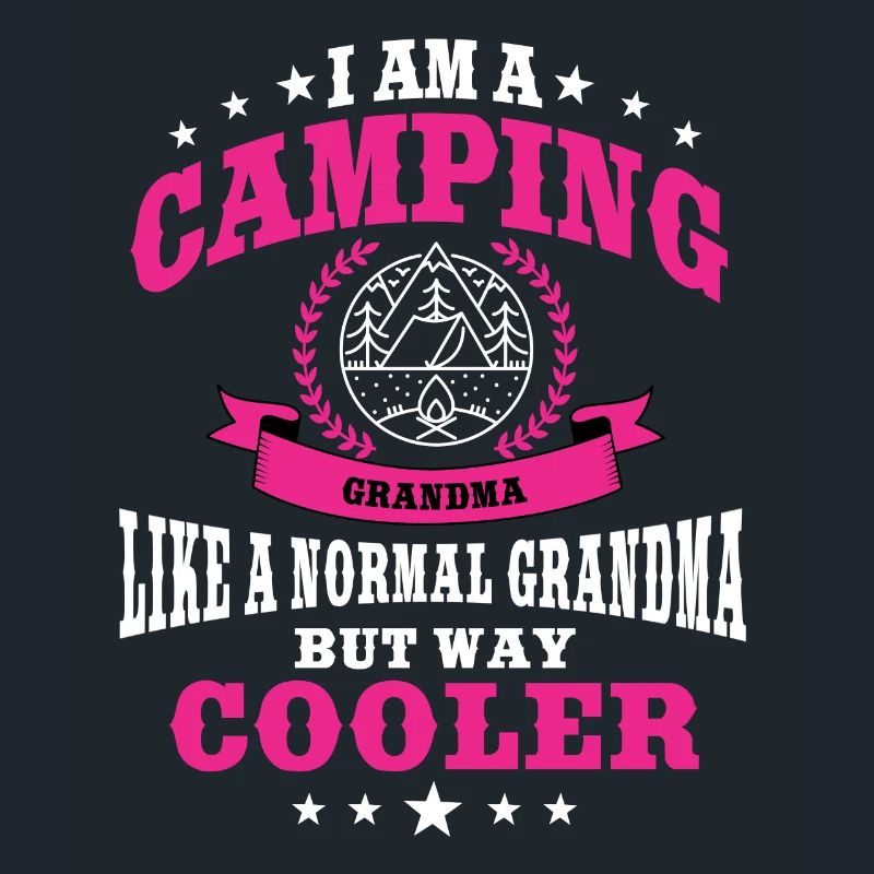 Drôle de camping grand-mère