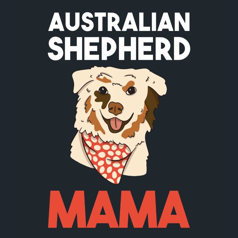 Dog Australian Shepherd Mama