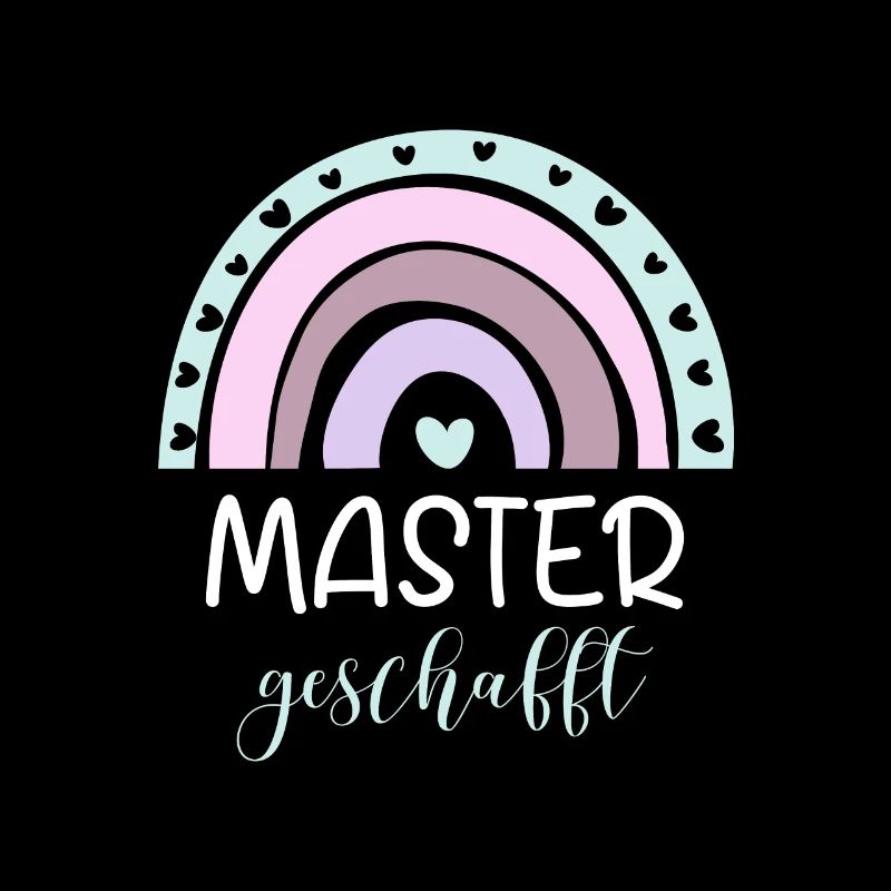 Master Geschafft Masterabschluss Geschenk