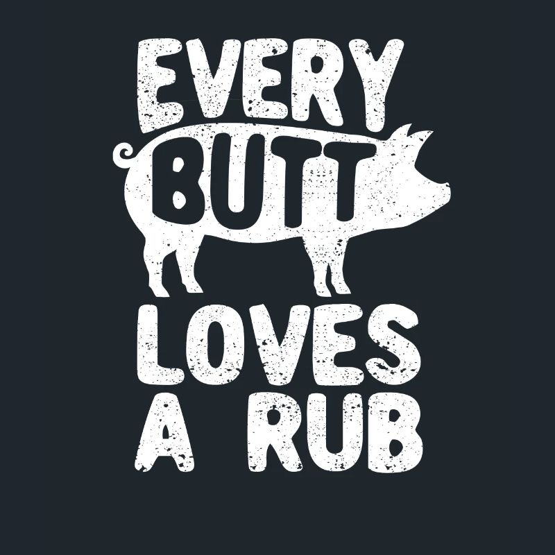 Jeder Hintern liebt ein Rub Räucherfleisch Smoker