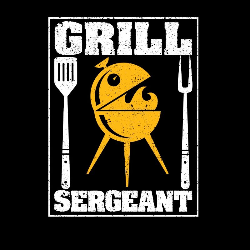 Grill Sergeant Lustig BBQ Grill Fleischliebhaber