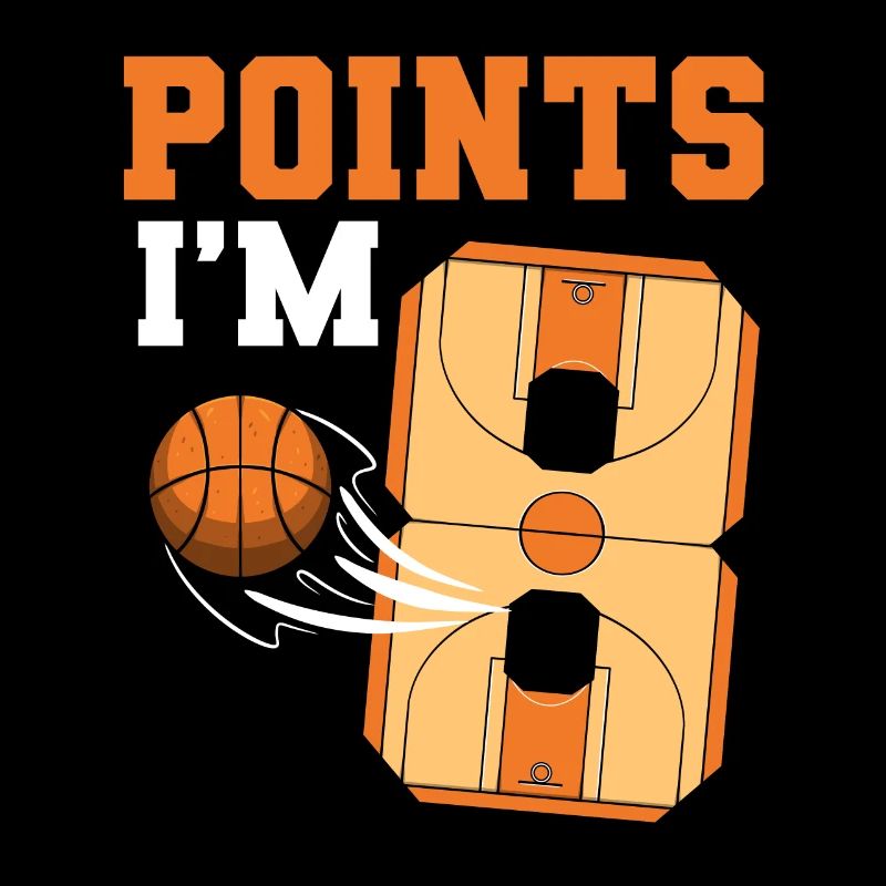 Basketball Geburtstagskind 8. Geburtstag Mottoparty