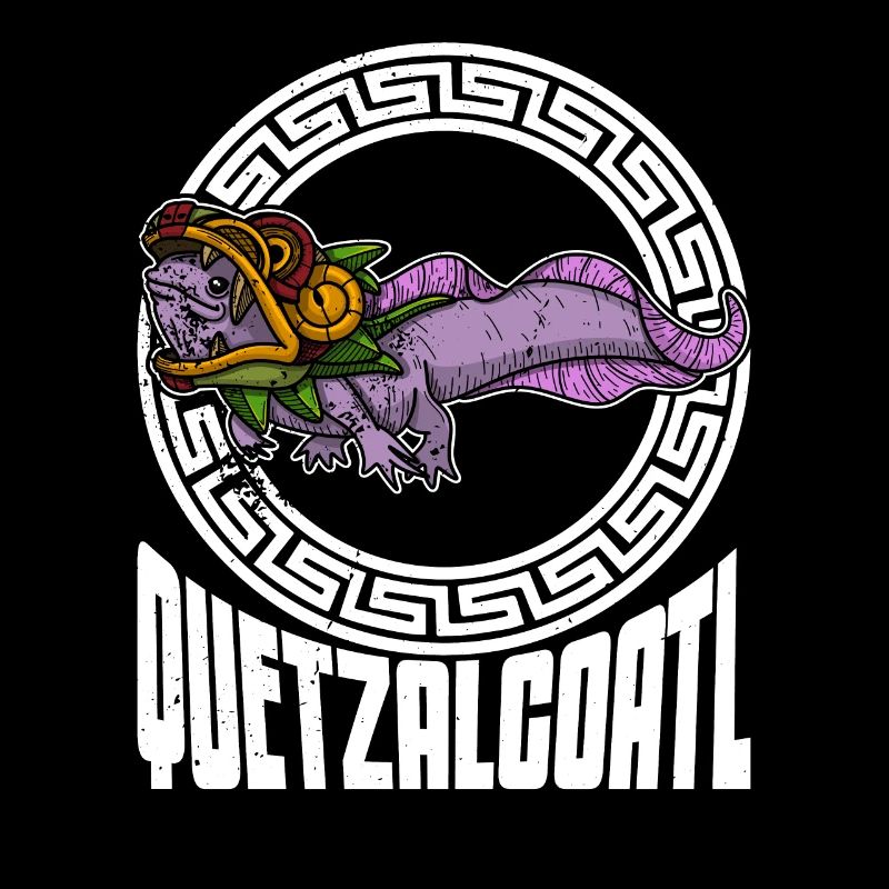 Quetzalcoatl Axolotl Mexique Divinité Aztèque