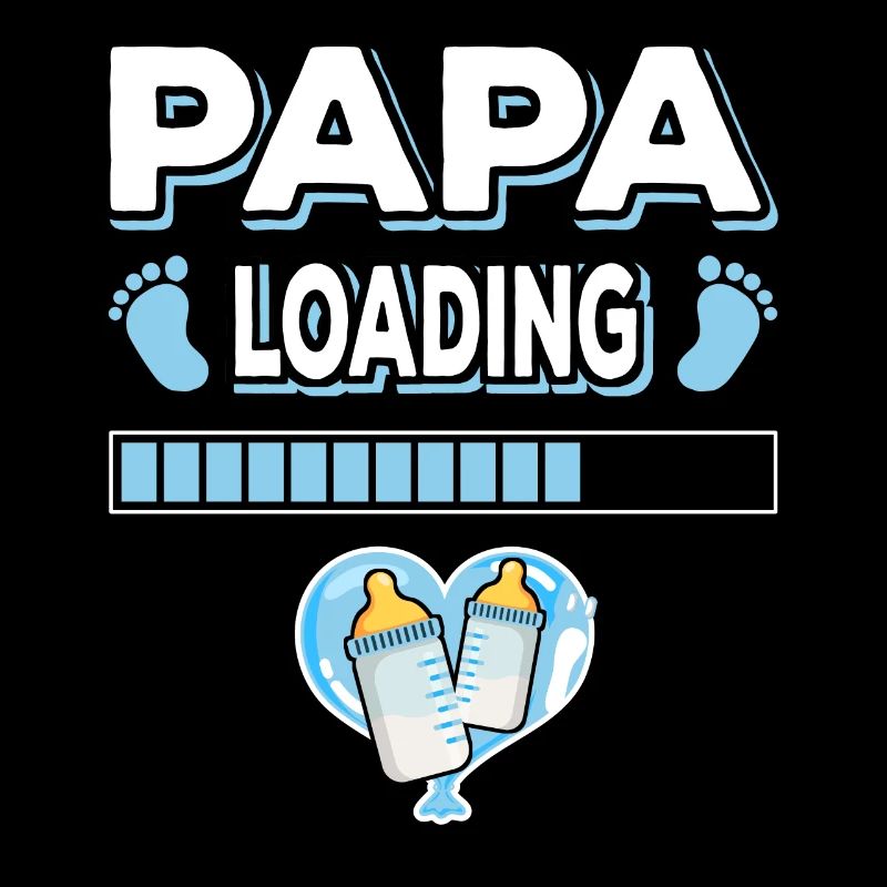 Papa Loading Father Fathers Father's Day