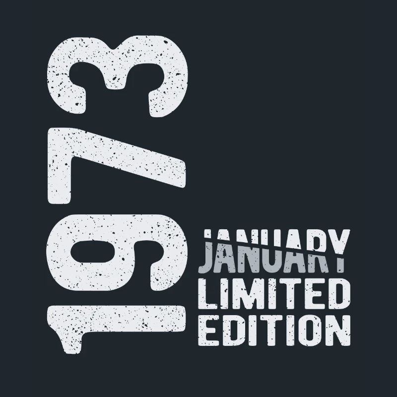 Janvier 1973 édition limitée Année de naissance