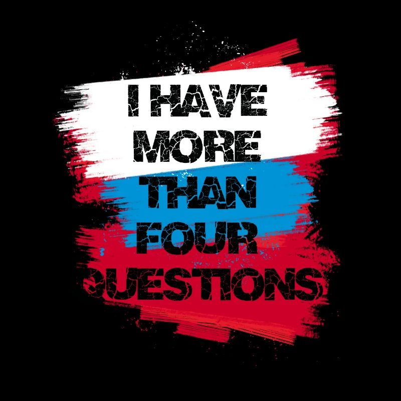 J’ai plus de quatre questions vintage simple