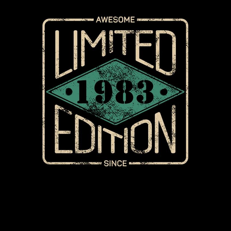 Awesome Since 1983 Retro Vintage Design