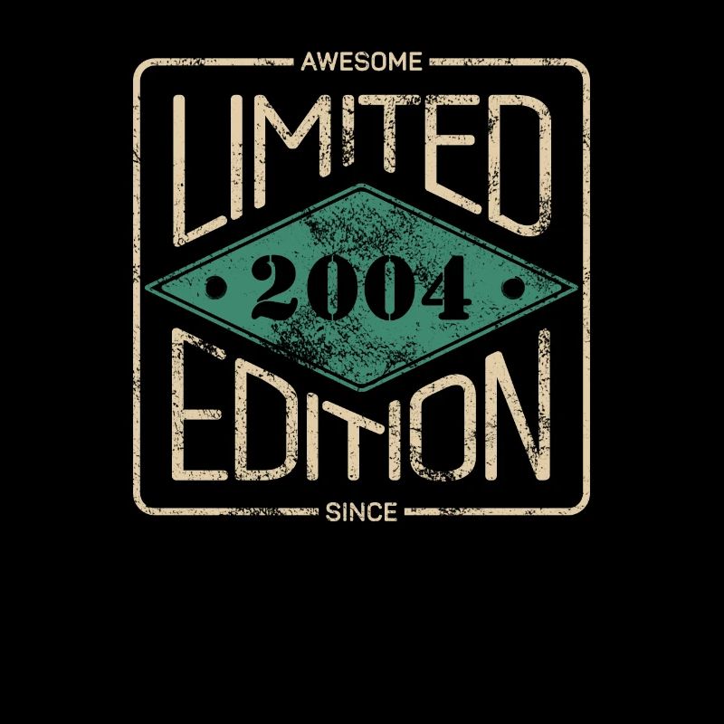 Awesome Since 2004 Retro Vintage Design