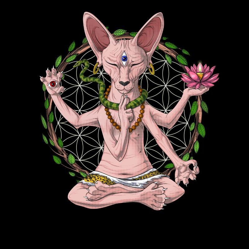 Sphynx Cat Yoga