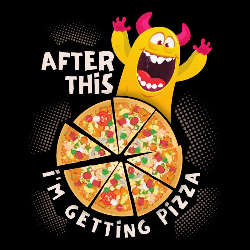 Drôle de monstre de pizza, pizzo, récompense