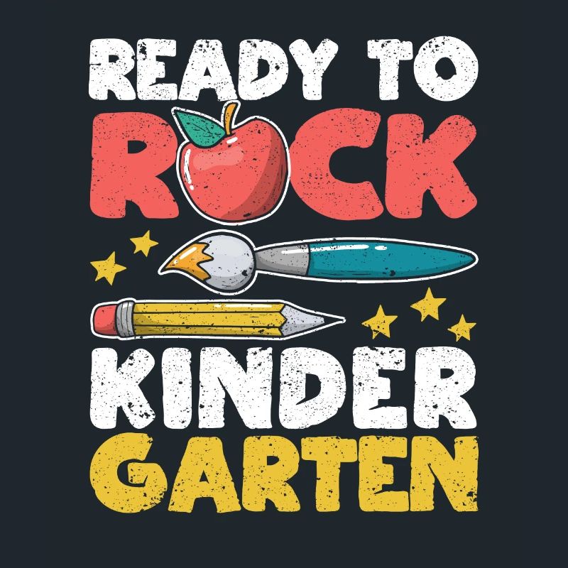 Ready To Rock Kindergarten First Day Back School