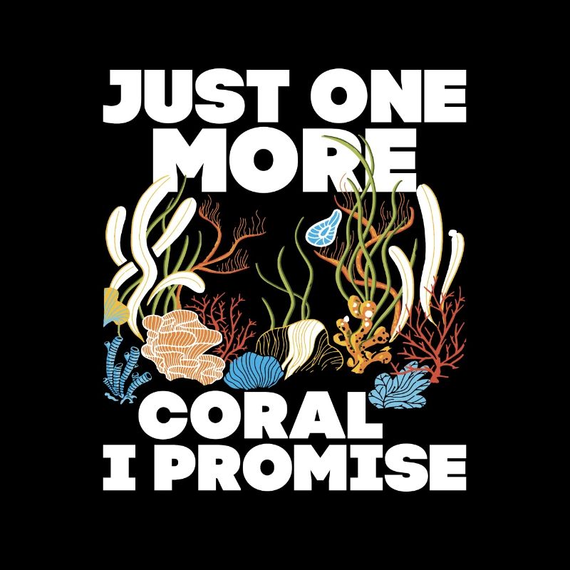 Juste un corail de plus que je promets de garder le poisson Aquariu