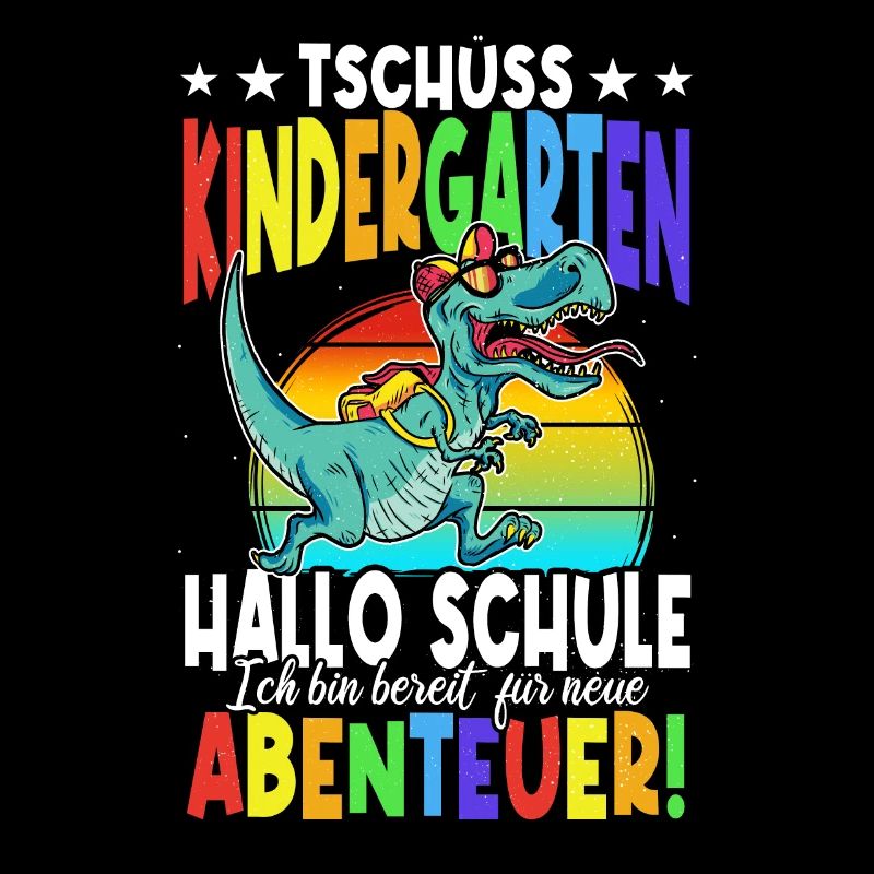 Dinosaurier Schulkind Einschulung Schulstart