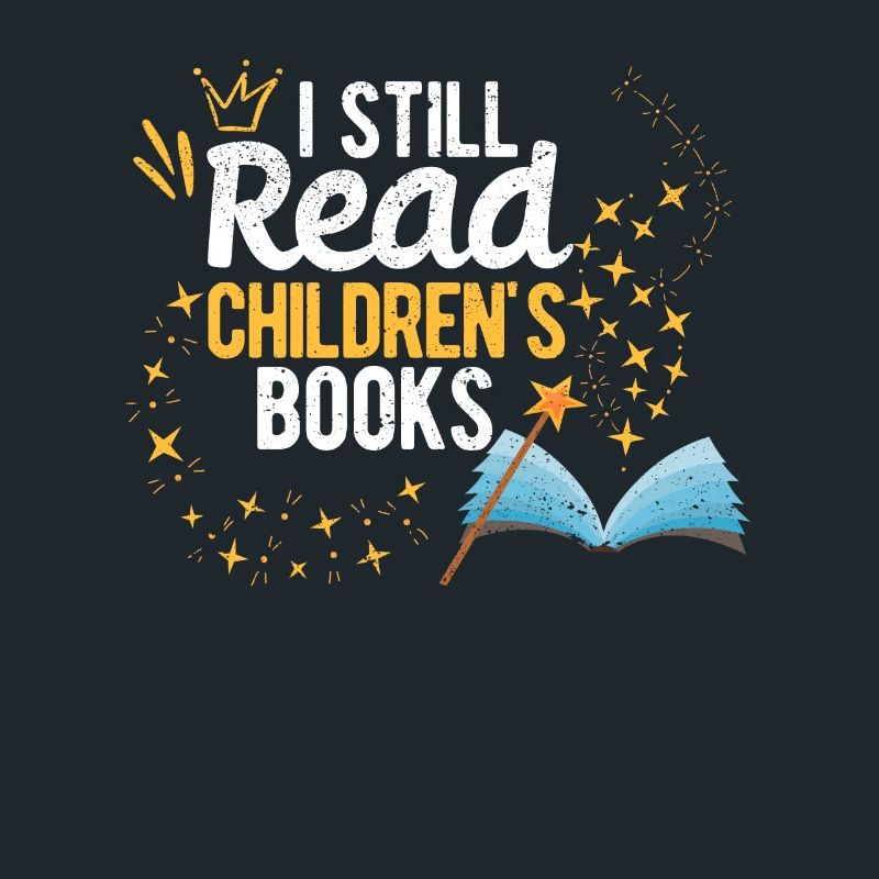 Ich lese immer noch Kinderbücher Schullehrer Nerd