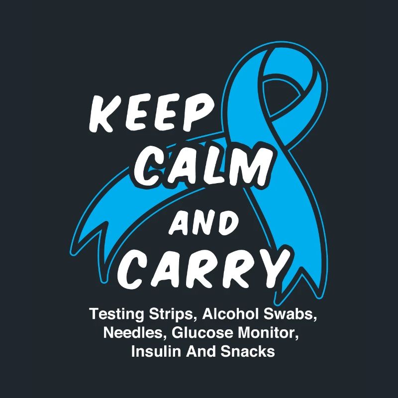 Keep Calm And Carry Testing Strips