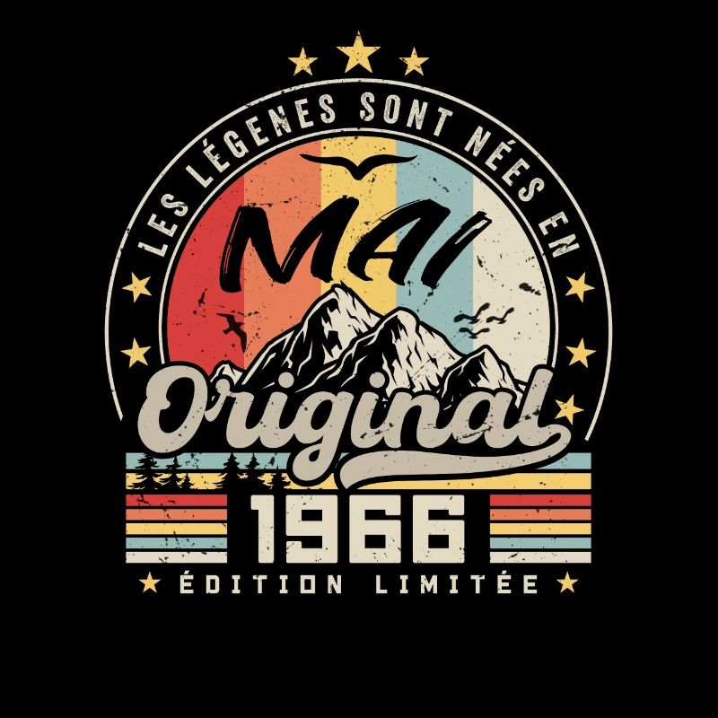 Légendes Mai 1966 Cadeau D'anniversaire Mai 1966
