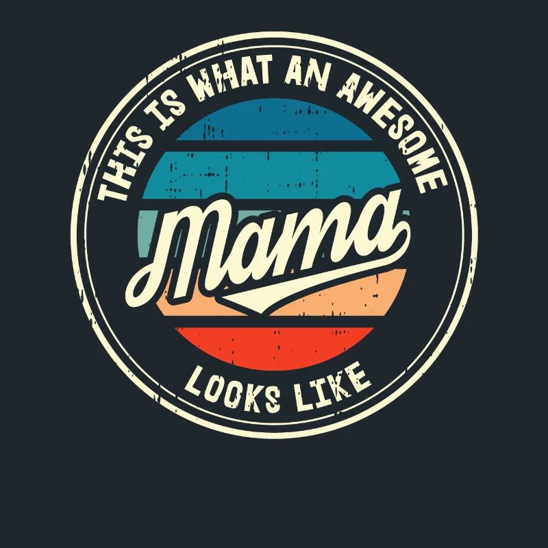 Bester Mama Muttertag Mutter Mom Retro Geschenk