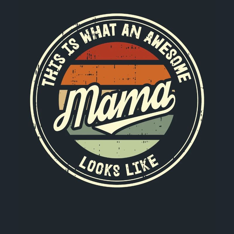 Bester Mama Muttertag Mutter Mom Retro Geschenk