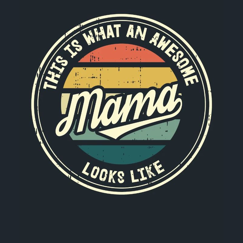 Bester Mama Muttertag Mutter Mom Retro Geschenk