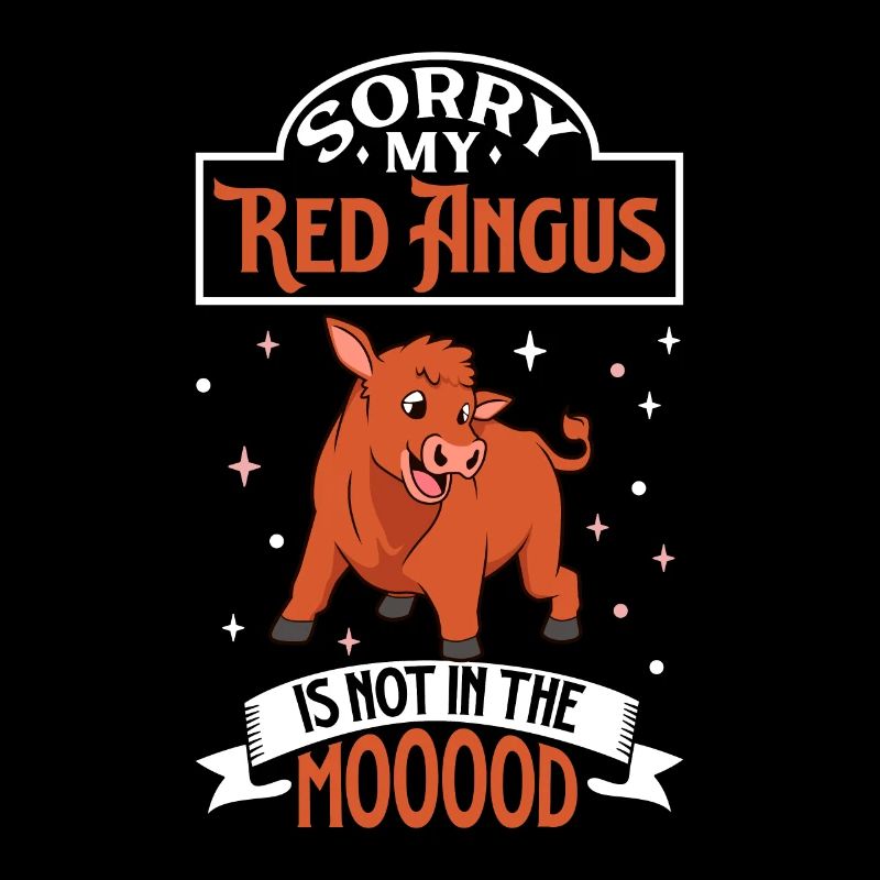 Not in the mood - Red Angus