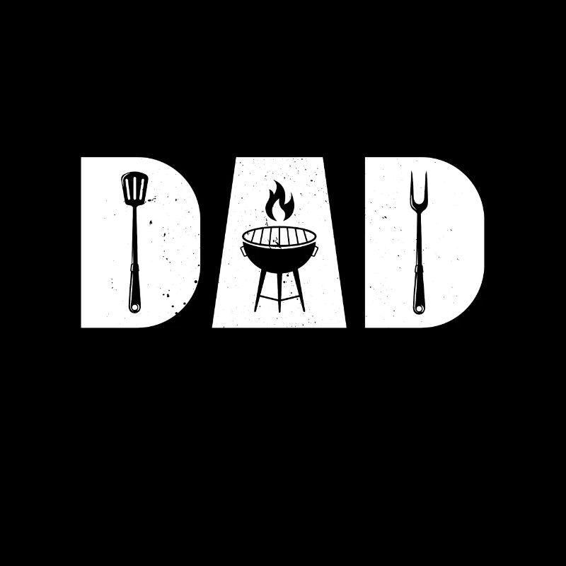 BBQ Daddy Joke BBQ Grill Daddy