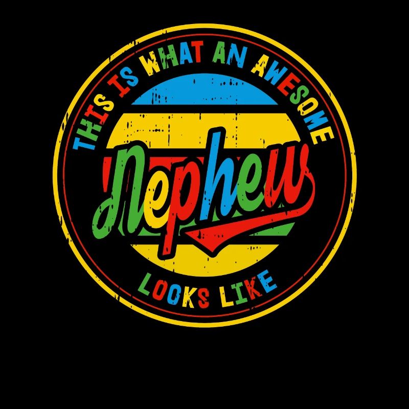 Bester Neffe der Welt Retro Geschenk