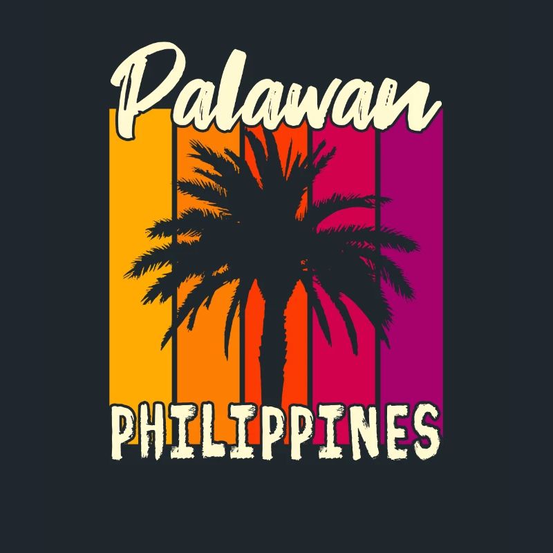 Palawan Philippines Coucher de soleil