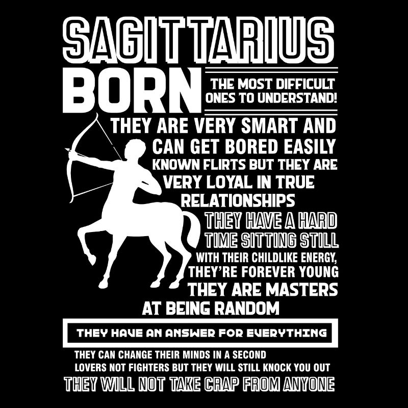 Sagittarius Sagittarius Born