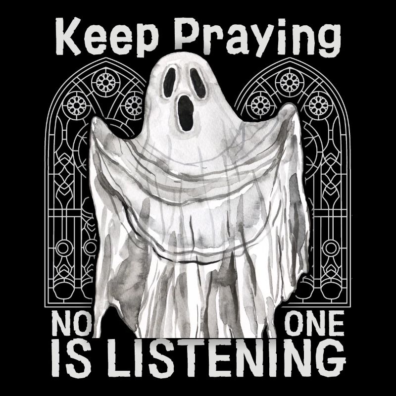 Unheimlicher Geist, Gespenst Gothic Spruch