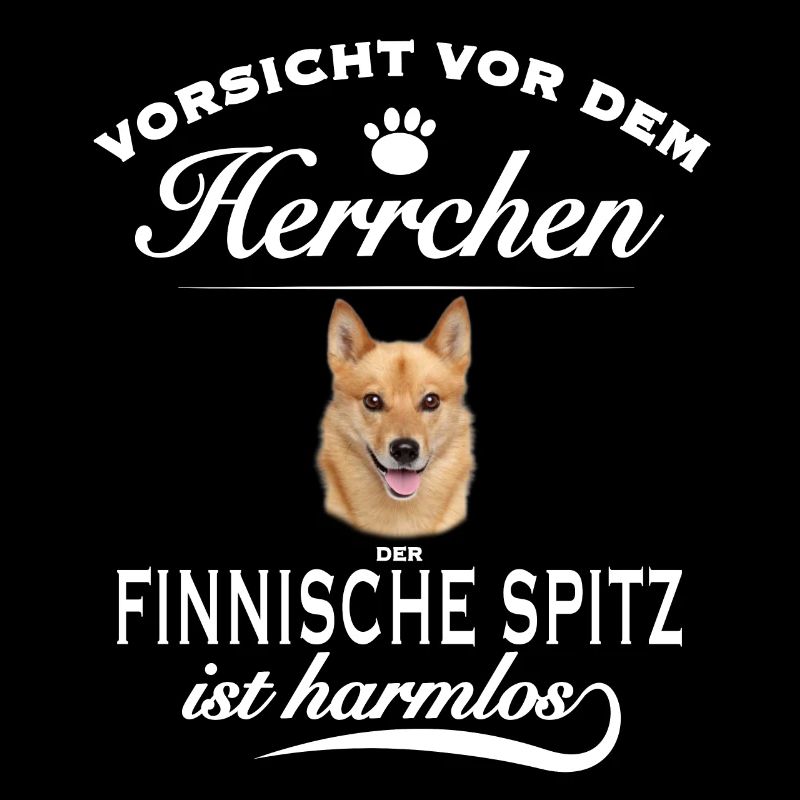 Vorsicht vor dem Herrchen - Finnischer Spitz