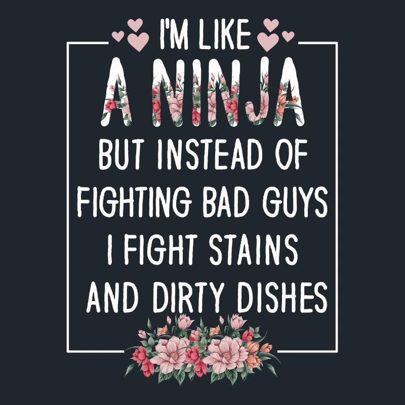 Wie eine Ninja-Hausfrau