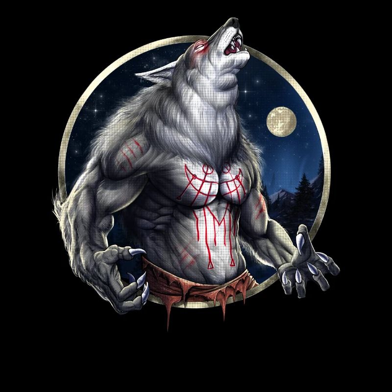 Loup-garou hurlant
