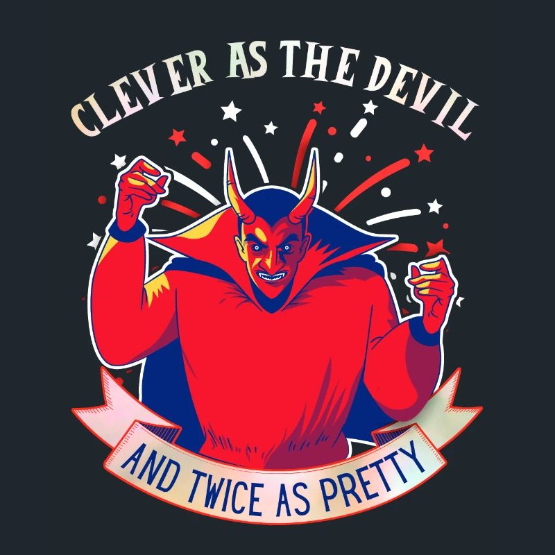 Devil-Devil drôle de dicton, style comique