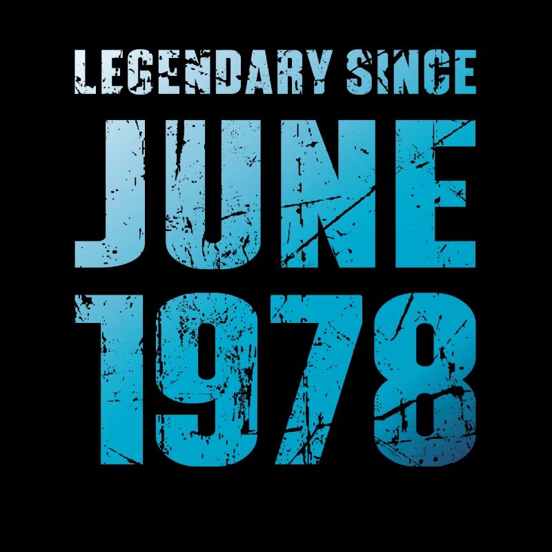 Juni 1978 Limited Edition Geburtstag Geschenk