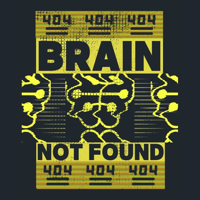 404-html error, Computer-Nerd, lustiger Spruch