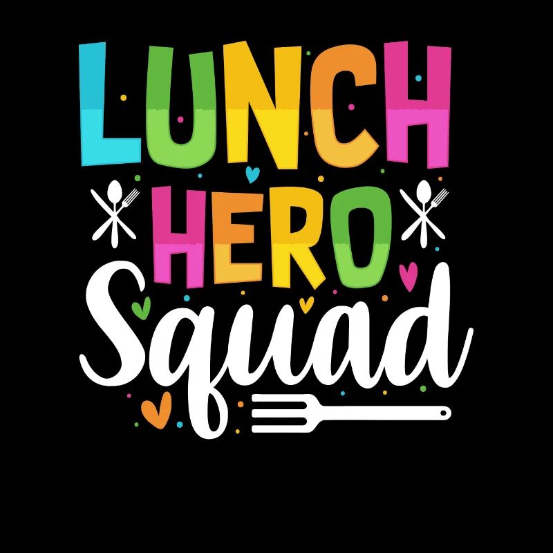 School Lunch Hero Squad drôle