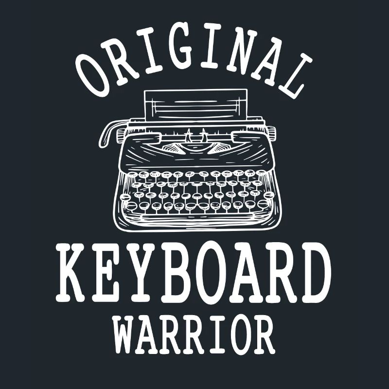 Machine à écrire Original Keyboard Warrior Retro