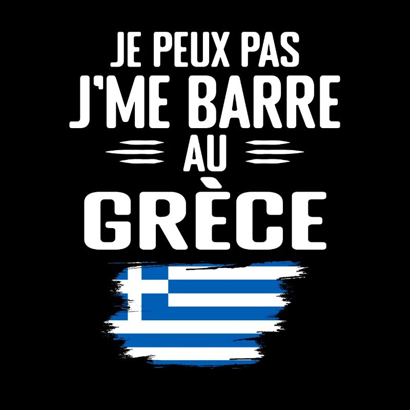 Je Peux Pas J'me Barre Au Grèce Vacances - Grèce