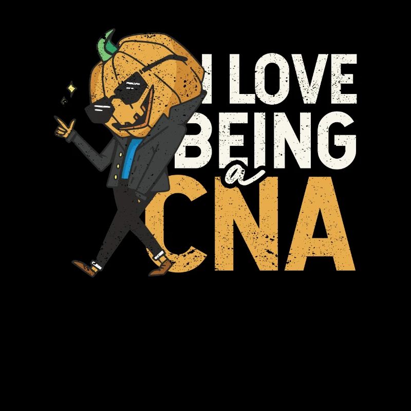 Ich liebe es eine Cna zu sein Kürbis Herbst