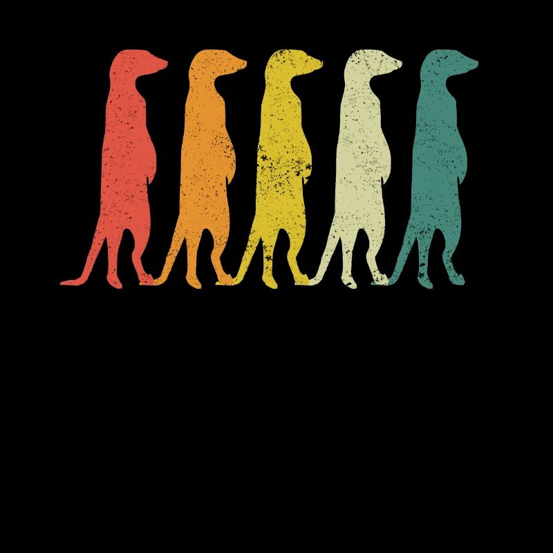 Suricate animal grattant