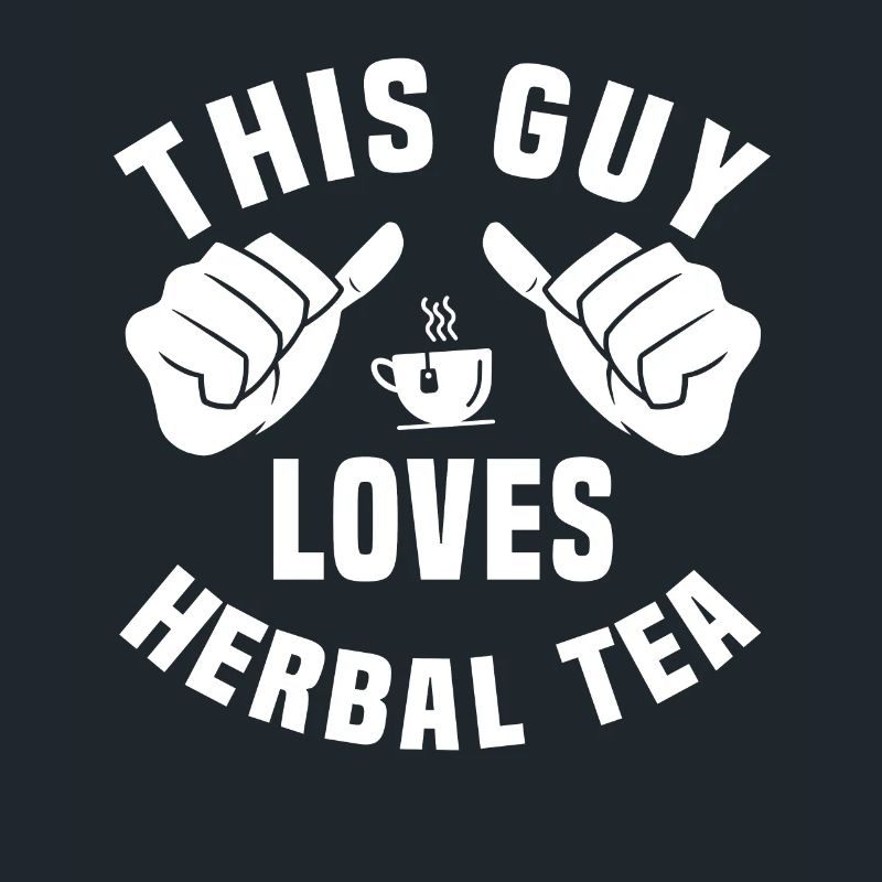 This guy loves herbal tea